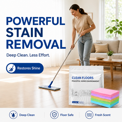 ✨ Foundtomenimal™ 4-in-1 Cleaning Sheets  (Clean / Polish / Brighten / Scent)