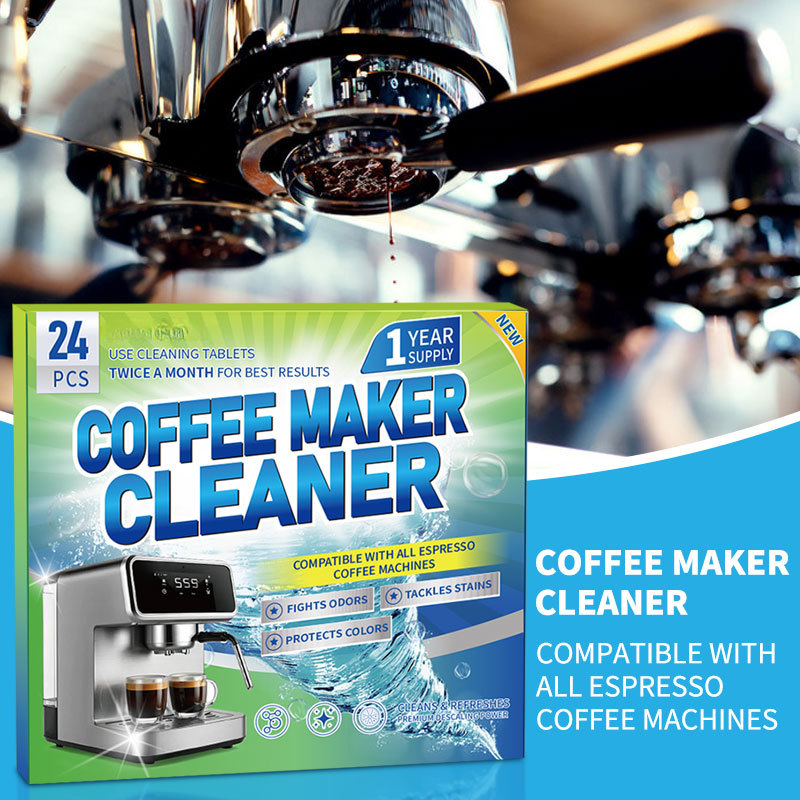 ☕Effortless Coffee Machine Cleaner - Clean Without Taking It Apart⬆️