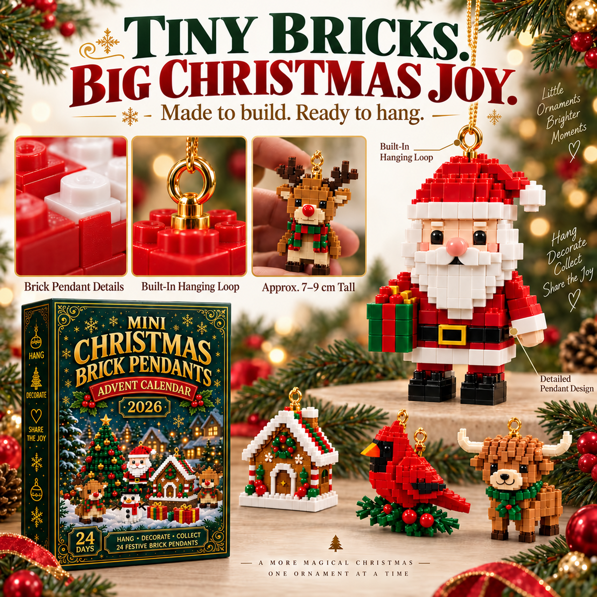 24-Day Mini Brick Calendar