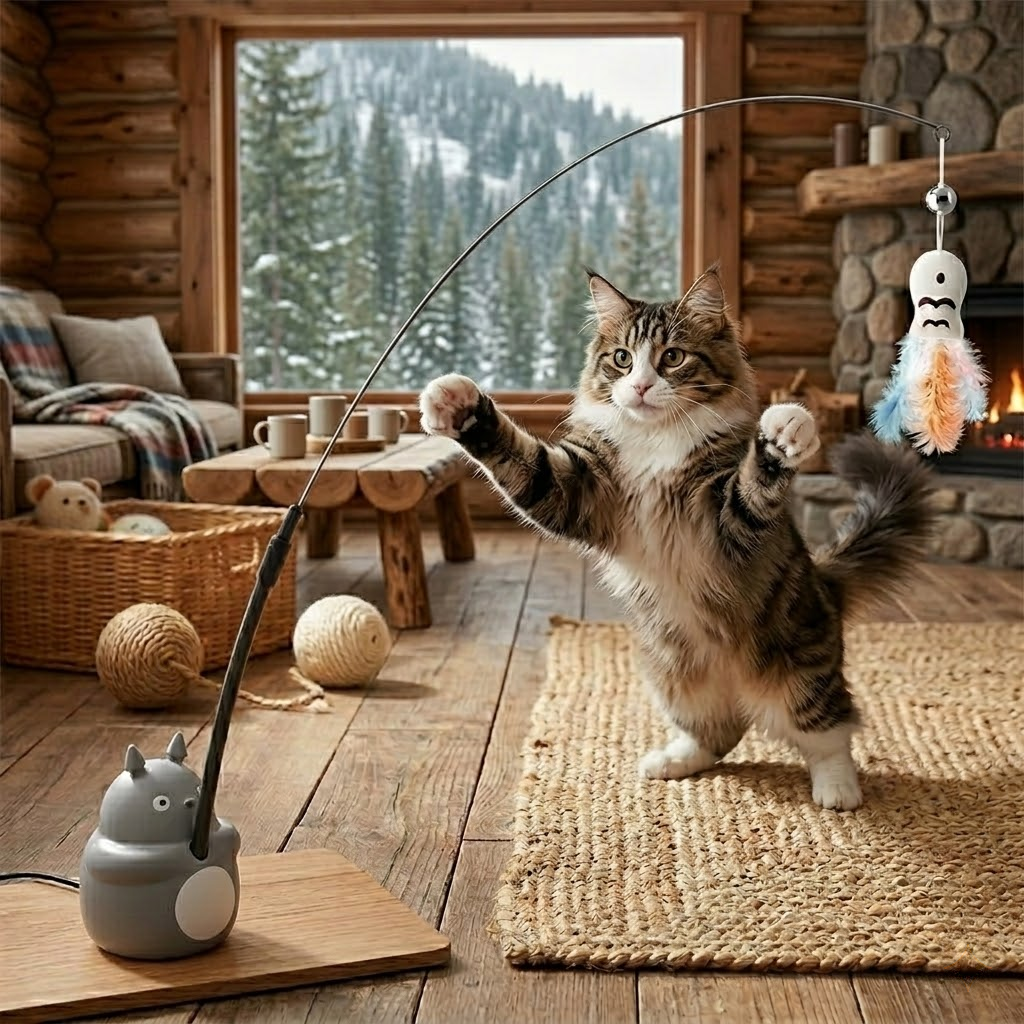 Cat Toy Cat Teaser Stick