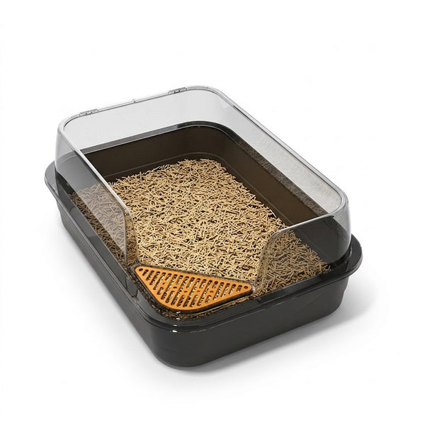 Closed Cat Litter Box