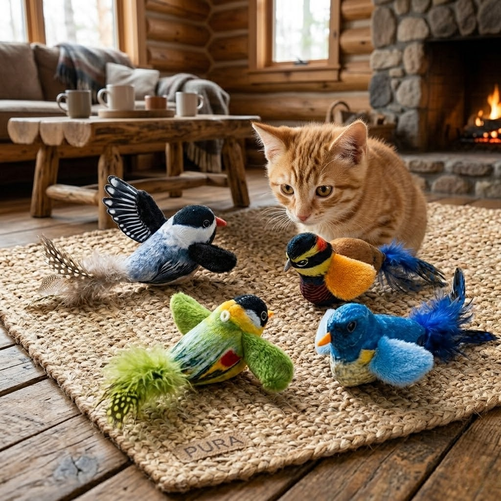 Simulated Toy Bird