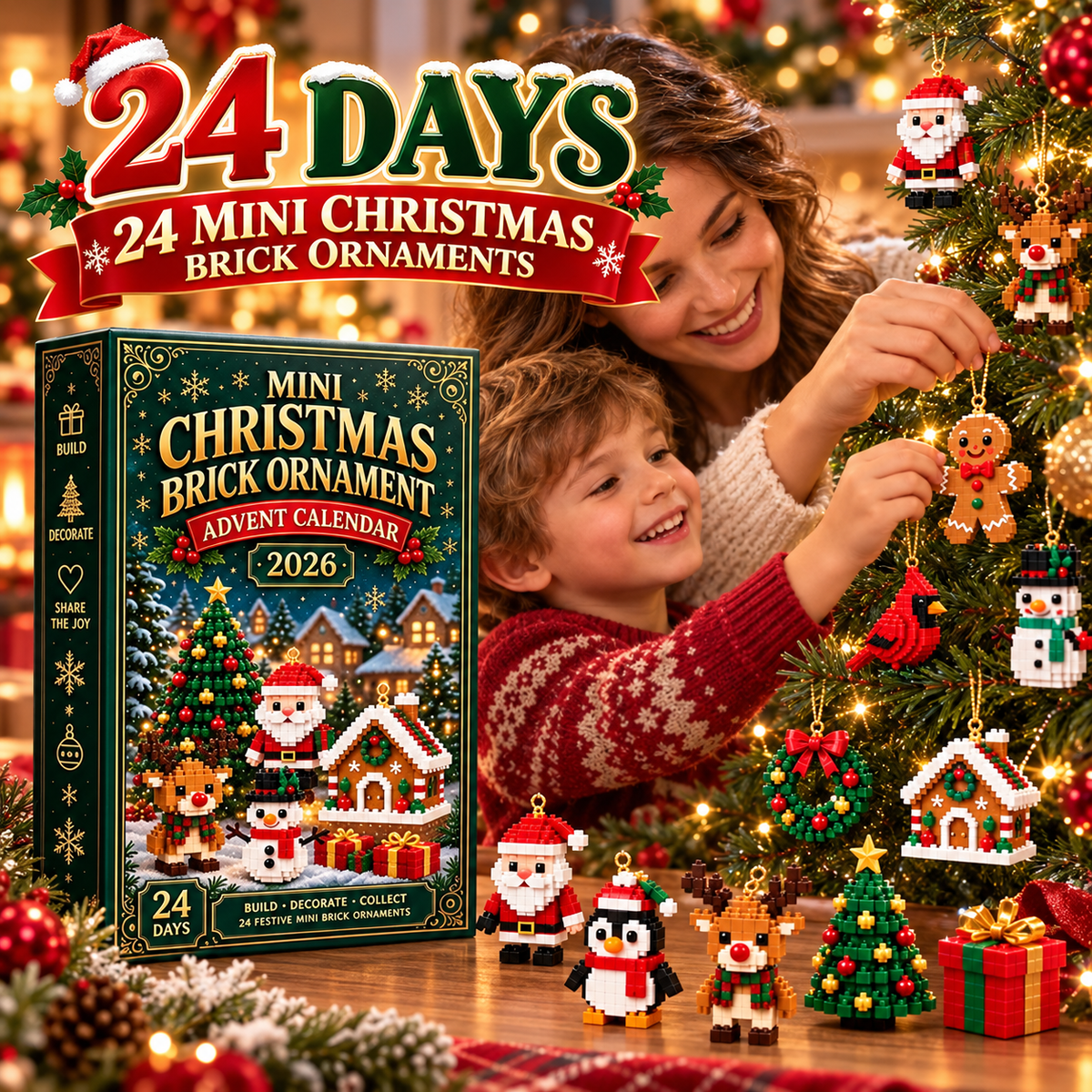 24-Day Mini Brick Calendar