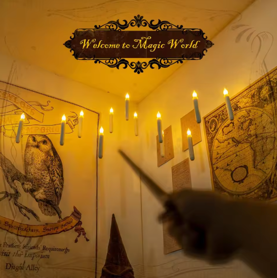 Virelo™ Floating Candles with Magic Wand