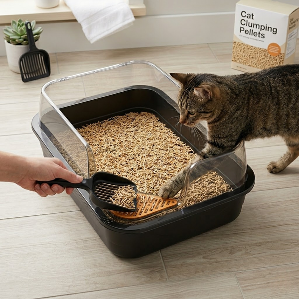 Closed Cat Litter Box
